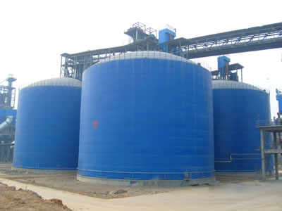 乐业水泥钢板库改造