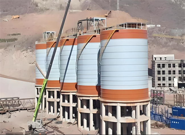 乐业高架钢板仓